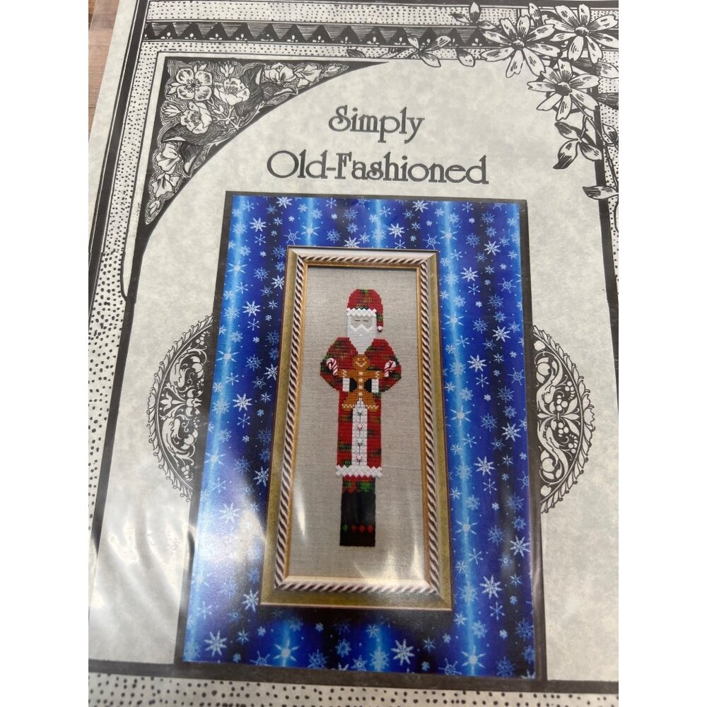 RARE "Shepherds Bush Simply Old-Fashioned St. Nick III Cross Stitch Pattern